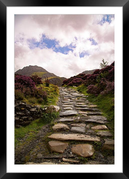  Snowdonia Walk Framed Mounted Print by Sean Wareing