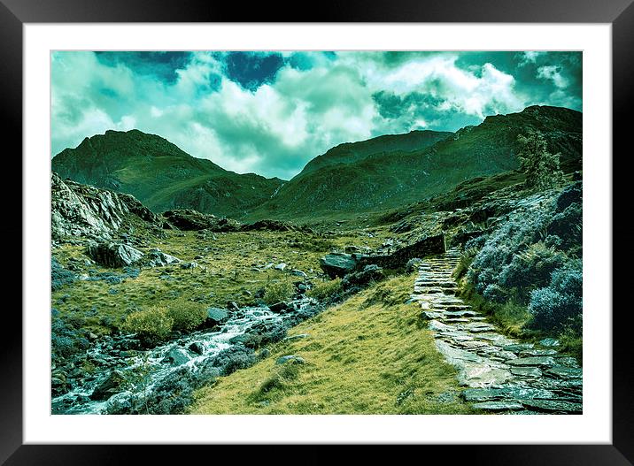  The Heart Of Snowdonia Framed Mounted Print by Sean Wareing
