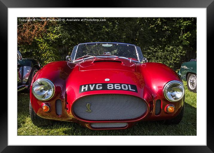  AC Cobra 427 Framed Mounted Print by Thanet Photos