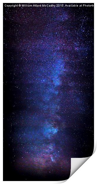 The Milky Way Print by William AttardMcCarthy