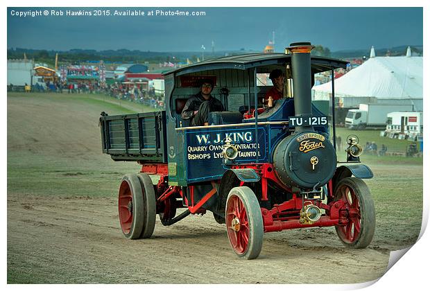  Foden Enterprise  Print by Rob Hawkins