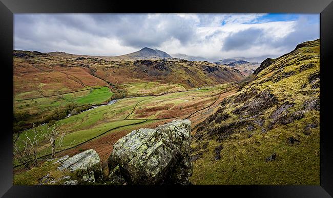  Eskdale Valley Framed Print by Andy McGarry