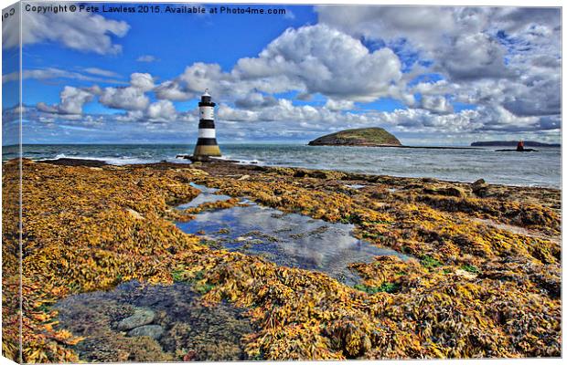  Penmon Point Canvas Print by Pete Lawless