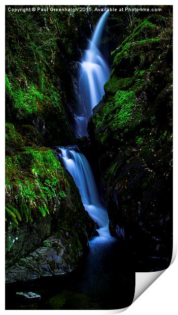  Aria Force Waterfall Print by Paul Greenhalgh