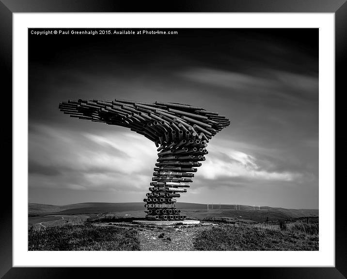  Singing Ringing Tree Framed Mounted Print by Paul Greenhalgh