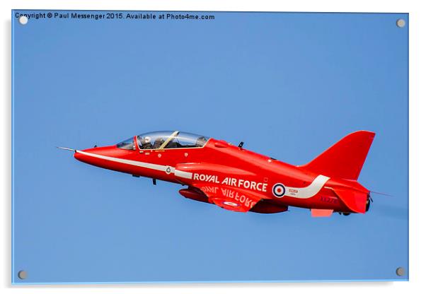  The Red Arrows Acrylic by Paul Messenger