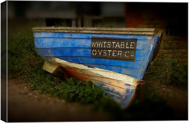 Whitstable Oysters Canvas Print by David French