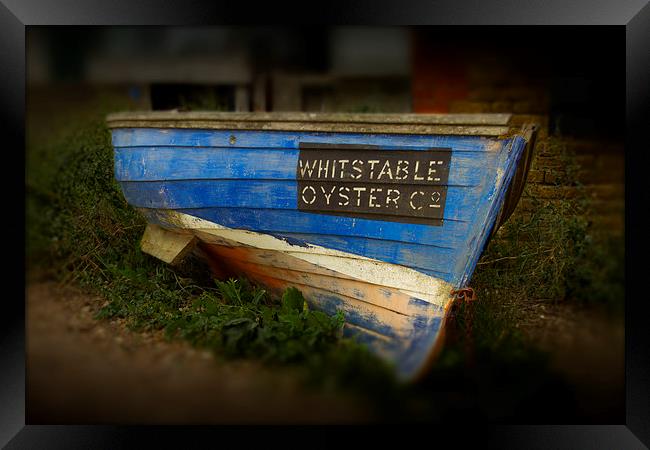 Whitstable Oysters Framed Print by David French