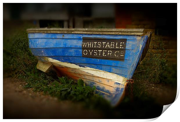 Whitstable Oysters Print by David French