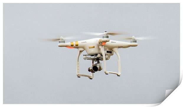 Drone camera Print by David French