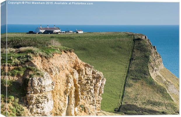  St Aldhelms Head Canvas Print by Phil Wareham