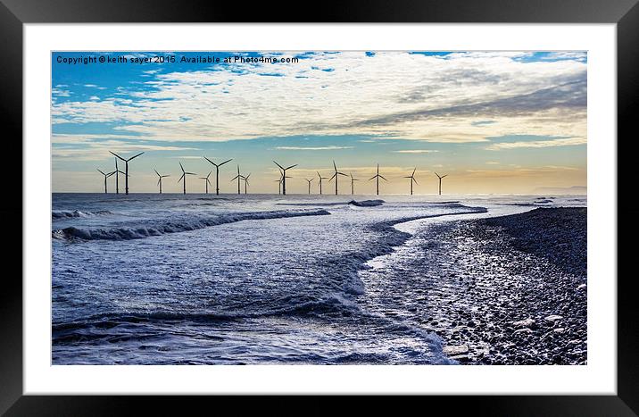 Green Power  Framed Mounted Print by keith sayer