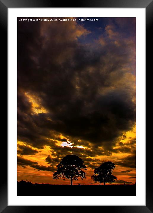  Days End Framed Mounted Print by Ian Purdy