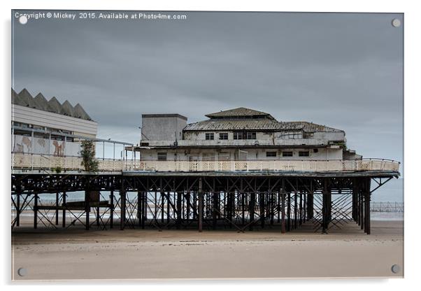 Victoria Pier Acrylic by rawshutterbug 