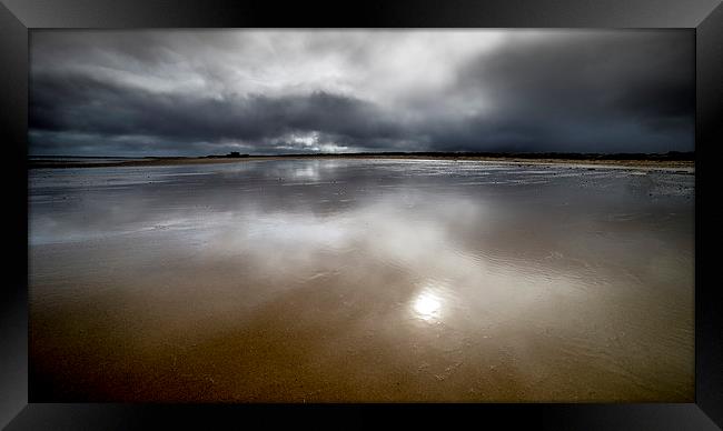  Brancaster Bay Beach Framed Print by Alan Simpson