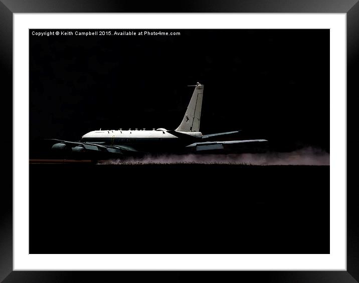  RAF Airseeker Framed Mounted Print by Keith Campbell