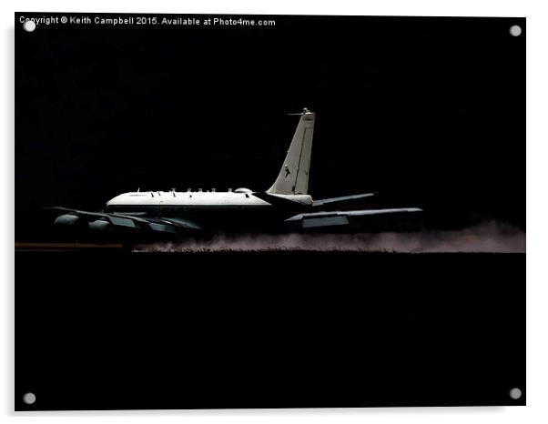  RAF Airseeker Acrylic by Keith Campbell