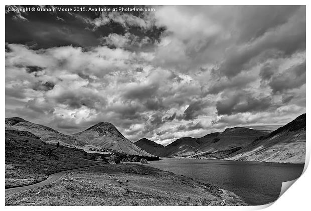 Wastwater Print by Graham Moore