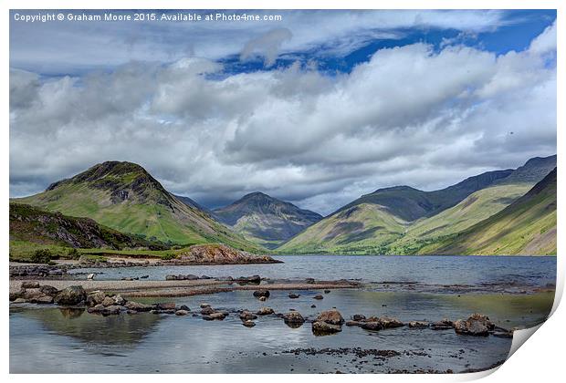 Wastwater Print by Graham Moore