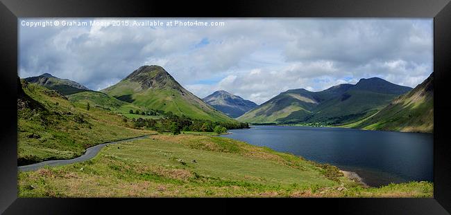 Wastwater panorama Framed Print by Graham Moore