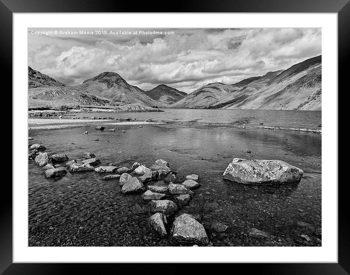 Wastwater Framed Mounted Print by Graham Moore