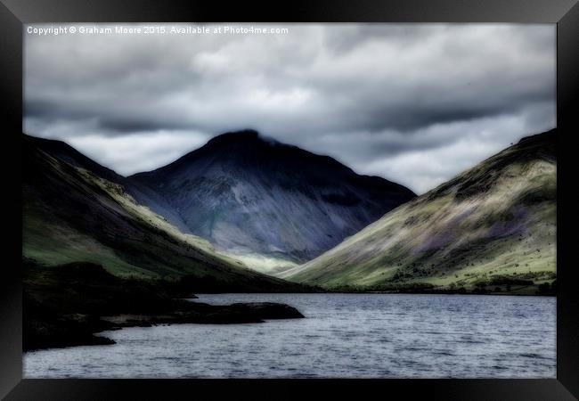 Wasdale Head abstract Framed Print by Graham Moore