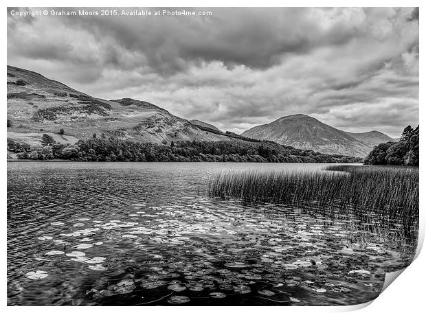 Loweswater Print by Graham Moore