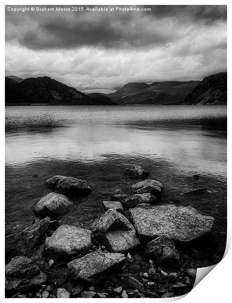 Ennerdale Water Print by Graham Moore