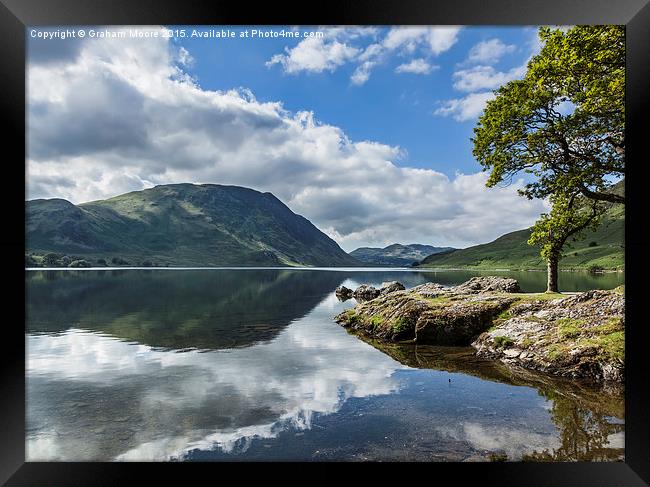 Crummock Water Framed Print by Graham Moore