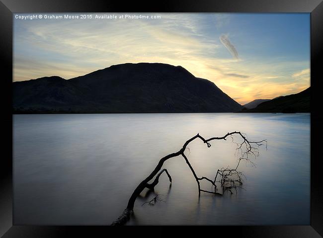 Crummock Water Framed Print by Graham Moore