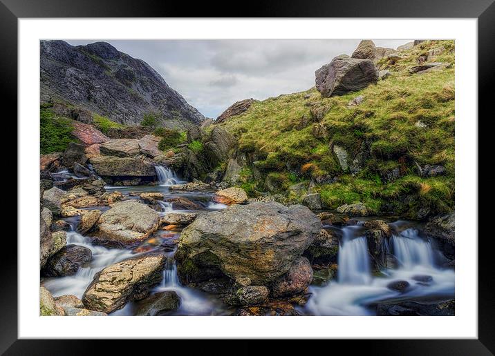 Mountain Stream  Framed Mounted Print by Ian Mitchell