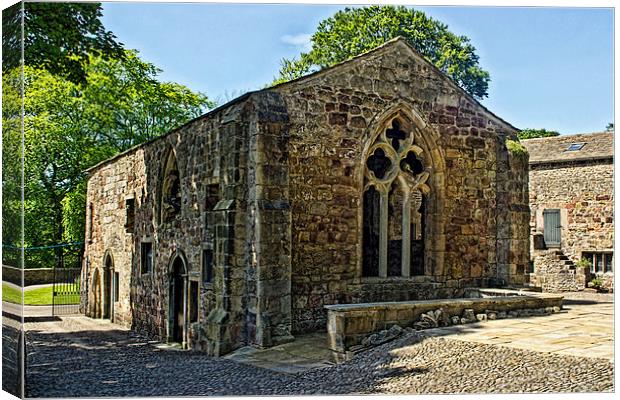  The Chapel of St John's the Evangelist Canvas Print by Colin Metcalf