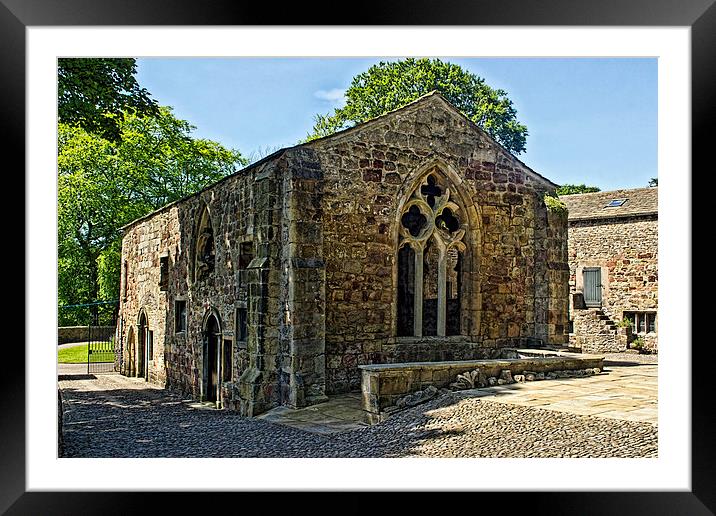  The Chapel of St John's the Evangelist Framed Mounted Print by Colin Metcalf