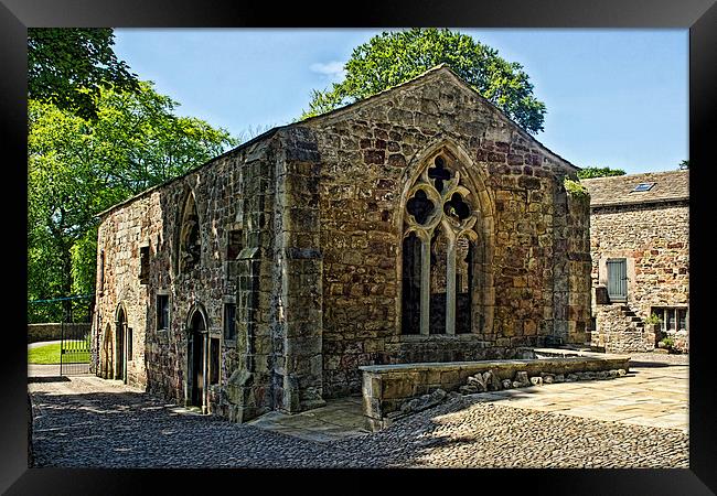  The Chapel of St John's the Evangelist Framed Print by Colin Metcalf