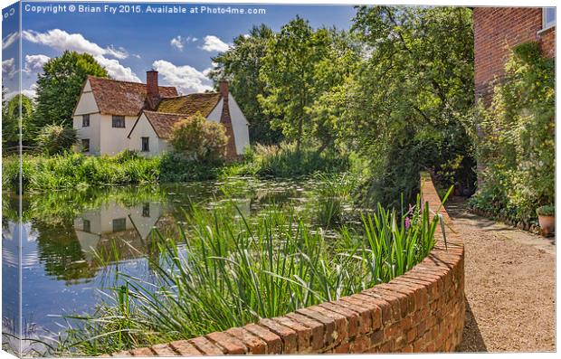  Willy Lotts cottage Canvas Print by Brian Fry