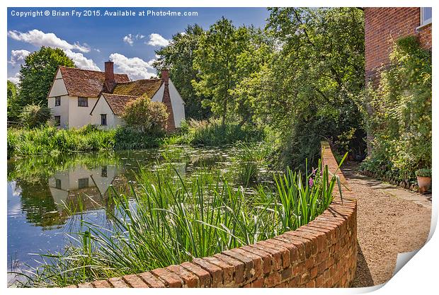  Willy Lotts cottage Print by Brian Fry