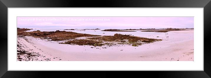  Cobo Bay Framed Mounted Print by Gisela Scheffbuch