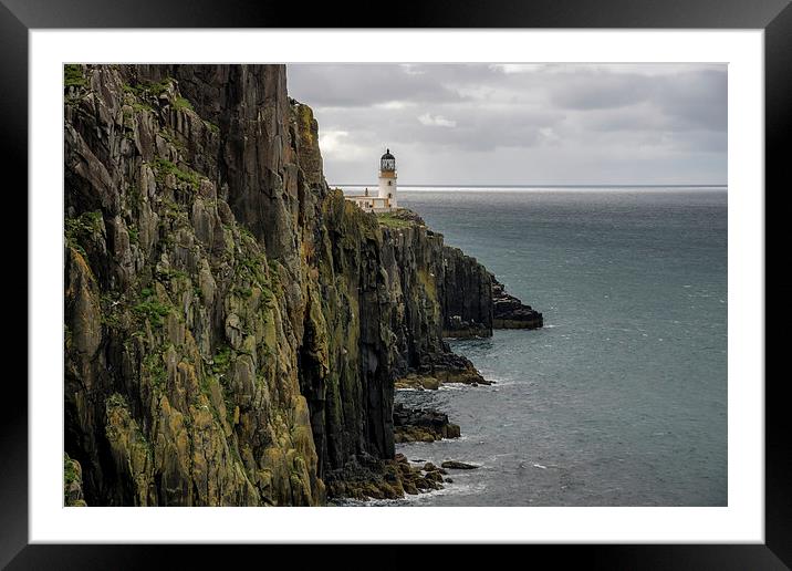 Neist Point Lighthoues Framed Mounted Print by Sam Smith