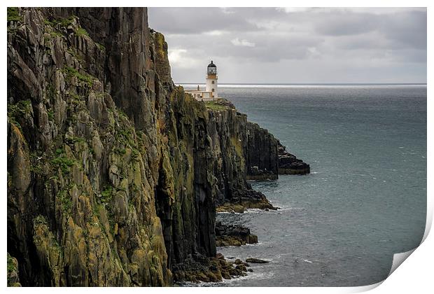  Neist Point Lighthoues Print by Sam Smith