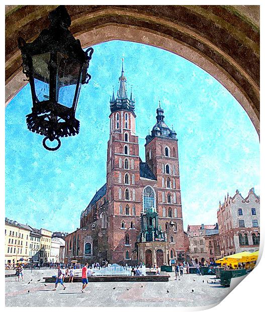  krakow-old town Print by dale rys (LP)