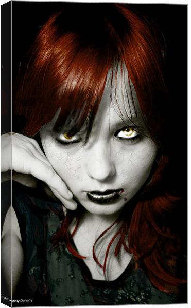 The lost girl Canvas Print by kristy doherty