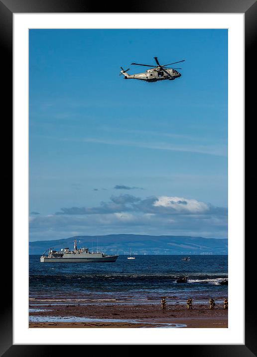  The marines are coming Framed Mounted Print by Sam Smith