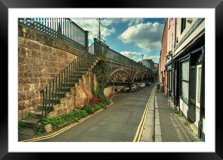  The Iron Bridge at Exeter  Framed Mounted Print by Rob Hawkins