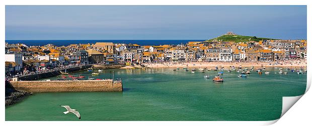 Saint Ives Bay Print by Andy Evans