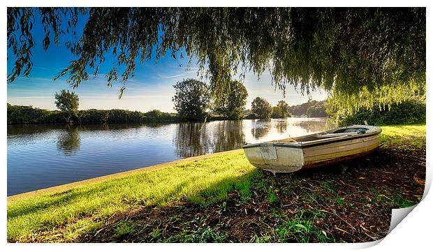 River Yare Boat Print by Alan Simpson