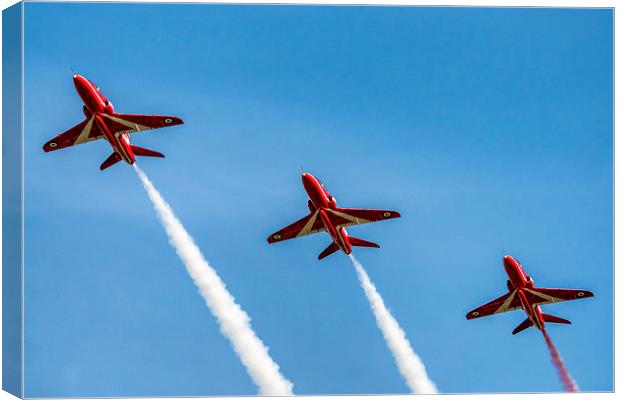 Red Arrows Canvas Print by Sam Smith