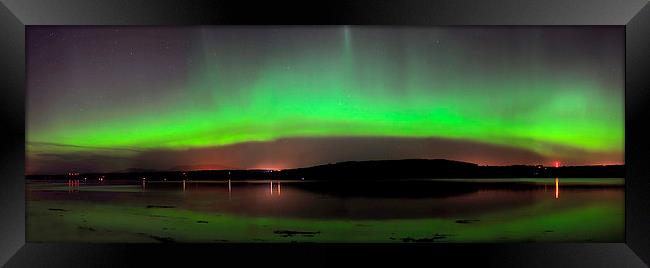   Northern Lights Framed Print by Macrae Images