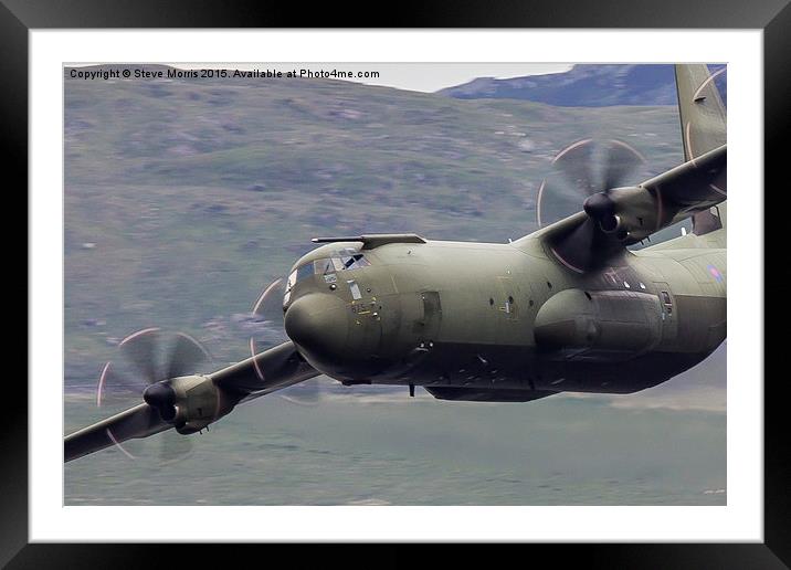  Hercules - Up Close and Personal Framed Mounted Print by Steve Morris
