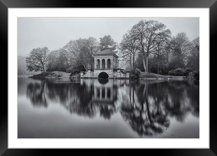  The Boathouse Framed Mounted Print by Jed Pearson