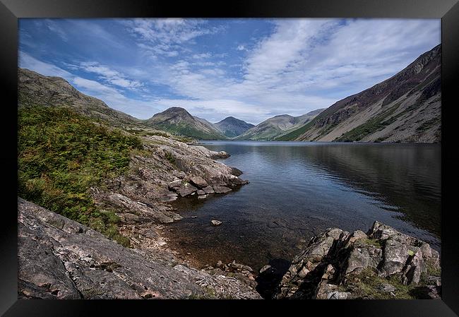  Wastwater Morning Lake District Framed Print by Jacqi Elmslie